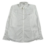 Manuel Ritz Camicia Manica Lunga Tinta Unita con Logo per Bambino MR0263X BIANCO MANUEL RITZ 