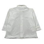 Aletta Camicia Manica Lunga Tinta Unita per Neonato M220431 BIANCO ALETTA 