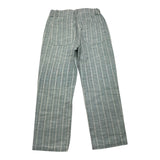 Zhoe &amp; Tobiah Solid Color Striped Elastic Waist Pants Green For Boys