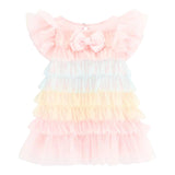 Angel'S Face Multicolor Tulle Sleeveless Dress for Baby Girl