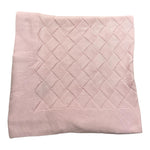 WEDOBLE coperta tinta unita con ricami Rosa per Neonata COP ROSA WEDOBLE 
