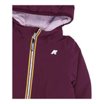 K-WAY giubbino bicolore reversibile  Bordeaux/lilla per Neonata K71338WXX BORDEAUX/LILLA K-WAY 