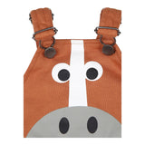 STELLA McCARTNEY salopette tinta unita con frange Marrone per Neonato TVA522 MARRONE STELLA McCARTNEY 