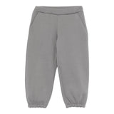 DOU DOU pantalone tuta tinta unita con logo Grigio per Bambino DV6P80 GRIGIO DOU DOU 