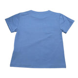 Malvi & Co T-Shirt Tinta Unita con Stampa per Neonato S25B206CAJJ AZZURRO MALVI & CO 