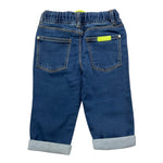 TRUSSARDI jeans tinta unita con elastico in vita Blu per Bambino TIA24028PA BLU TRUSSARDI 