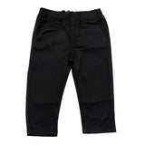 Daniele Alessandrini Pantalone Tinta Unita con Elastico In Vita per Neonato 1295P00206 NERO DANIELE ALESSANDRINI 