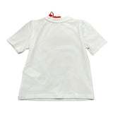 Diesel T-Shirt Girocollo Tinta Unita con Stampa per Neonato K005633 BIANCO DIESEL 