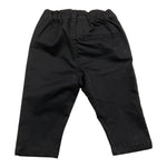 TRUSSARDI pantalone tinta unita con elastico in vita Nero per Neonato TIA25076 NERO TRUSSARDI 