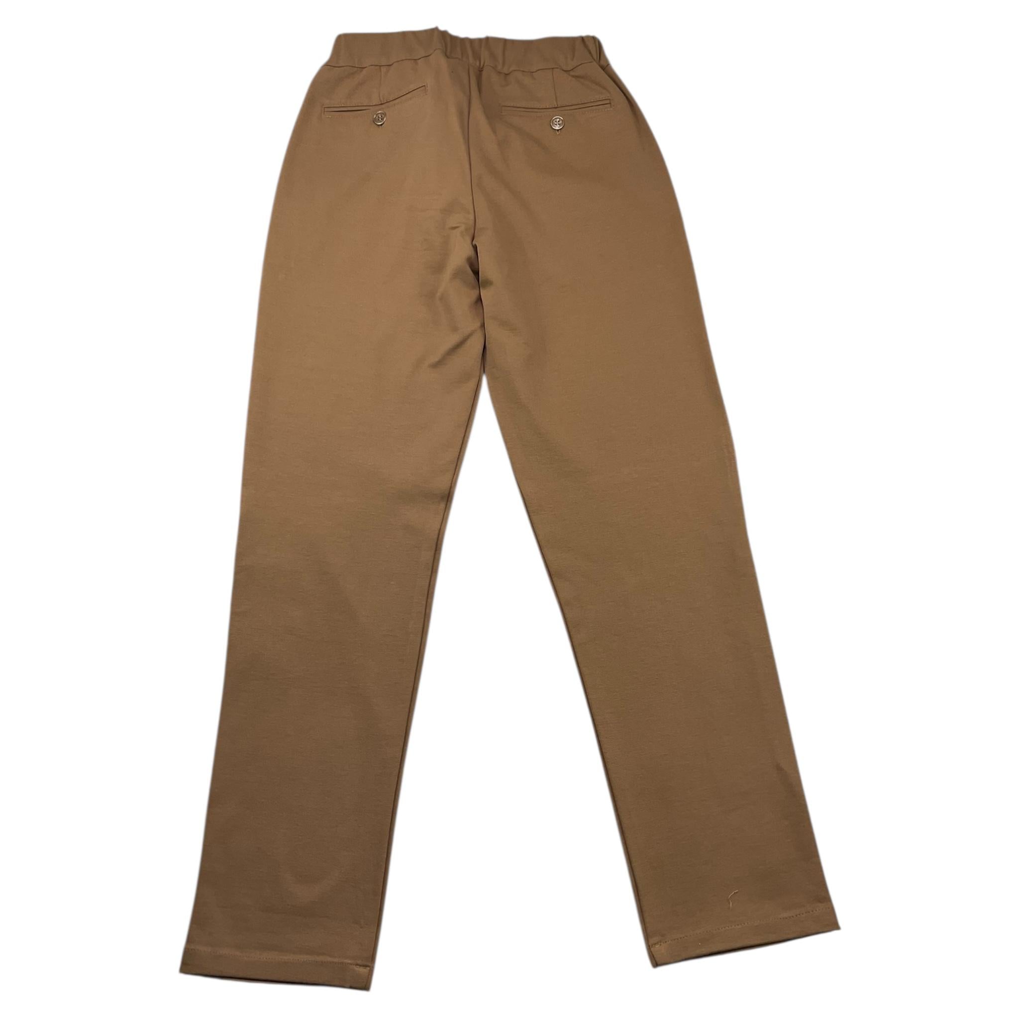 DANIELE ALESSANDRINI pantalone tinta unita con elastico in vita Beige per Bambino 1231P1389 BEIGE DANIELE ALESSANDRINI 