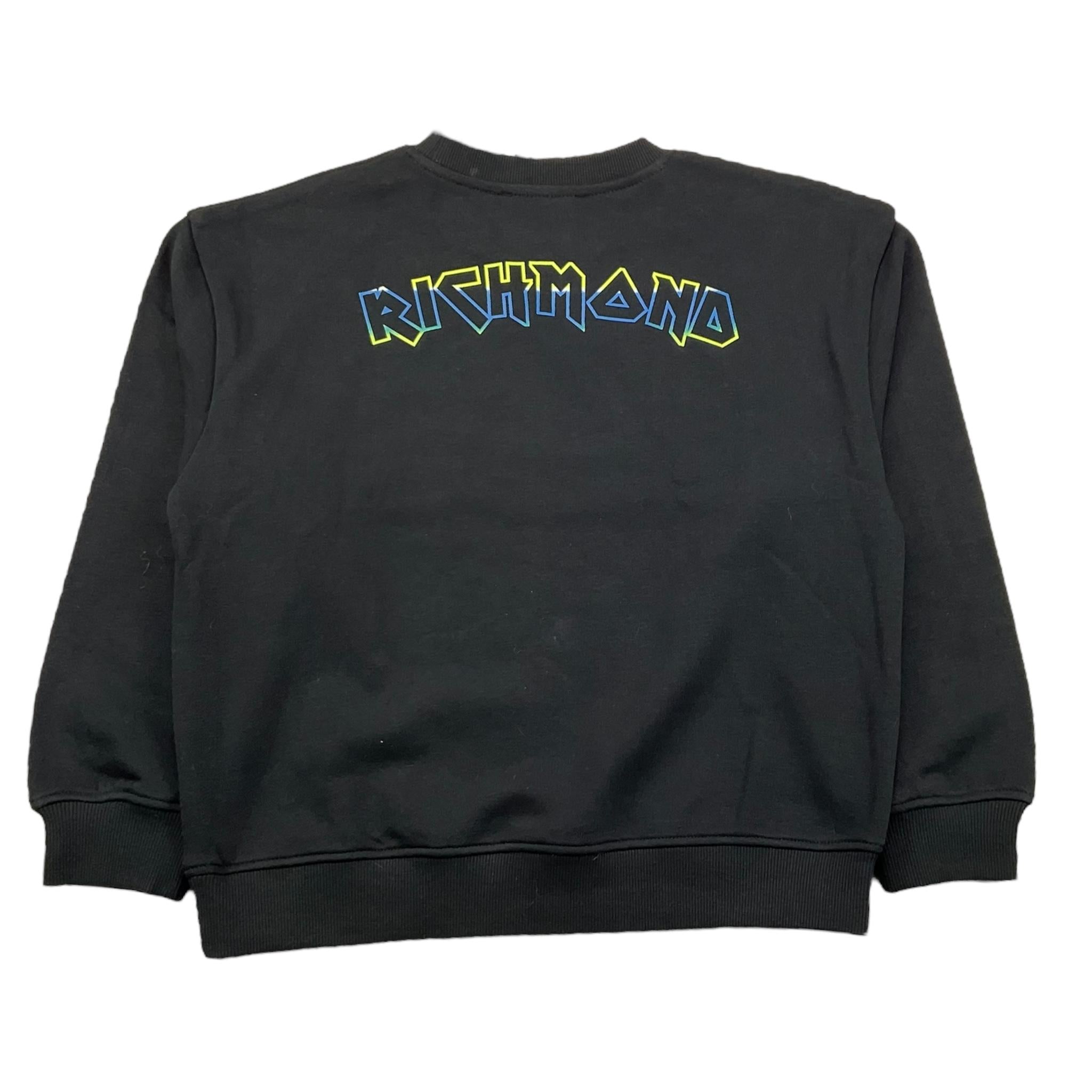 JOHN RICHMOND felpa chiusa con girocollo tinta unita Nero per Bambino RBA25184FE NERO JOHN RICHMOND 