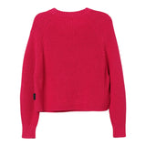 Aspesi Fuchsia Solid Color Half-Neck Sweater For Girls