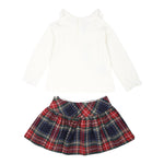 MAYORAL completo 2 pezzi shirt-gonna Bianco per Bambina 2927 BIANCO MAYORAL 