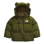 THE NORTH FACE giubbino tinta unita con zip e cappuccio Verde per Neonato NFA0A88W2PIB VERDE THE NORTH FACE 