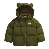 THE NORTH FACE giubbino tinta unita con zip e cappuccio Verde per Neonato NFA0A88W2PIB VERDE THE NORTH FACE 