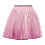 ABEL & LULA gonna gliterata tinta unita con elastico in vita Rosa per Bambina 5517 ROSA ABEL & LULA 