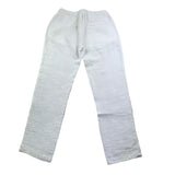Nupkeet Solid Color Pants With Elastic Waist White For Boys