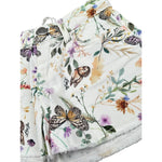 Liu Jo Short Tinta Unita con Stampa Fiori per Neonata KA5060XN BIANCO LIU JO 