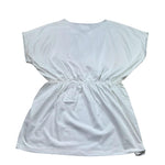 Juicy Couture Abito Mezza Manica Tinta Unita con Stampa per Bambina JBX6529 BIANCO JUICY COUTURE 