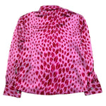 Just Cavalli Camicia Manica Lunga Tinta Unita con Stampe Baci per Bambina JGP26061CA ROSA JUST CAVALLI 