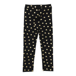 MOSCHINO leggins tinta unita con stampa cuori Nero per Bambina MDP039J NERO MOSCHINO 