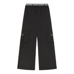 Patrizia Pepe Pantalone Tinta Unita Modello Palazzo per Bambina 7P0385 NERO PATRIZIA PEPE 