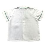 Colibri Solid Color Half Sleeve Shirt With White Collar For Baby