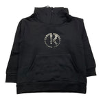 RELISH felpa tinta unita con cappuccio e brillantini Nero per Bambina RGA2401033022X NERO RELISH 