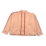 Jijil Felpa tinta unita con Bottoni Pesca per Bambina JJE23GI030 PESCA JIJIL 