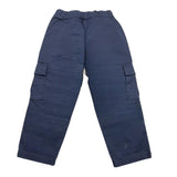 Dondup Solid Color Trousers With Pockets And Elastic Waistband Blue For Boys