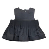 Patrizia Pepe Camicia Giromanica Tinta Unita  Nero Per Bambina 7C0240 NERO PATRIZIA PEPE 