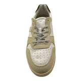 D.A.T.E. sneakers tinta unita con lacci e fantasia maculato Bianco per Bambina COURT BIANCO D.A.T.E. 