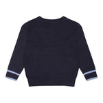 Trussardi Cardigan Tinta Unita con Logo per Neonato TIP25049CD BLU TRUSSARDI 