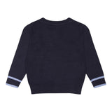 Trussardi Cardigan Tinta Unita con Logo per Neonato TIP25049CD BLU TRUSSARDI 