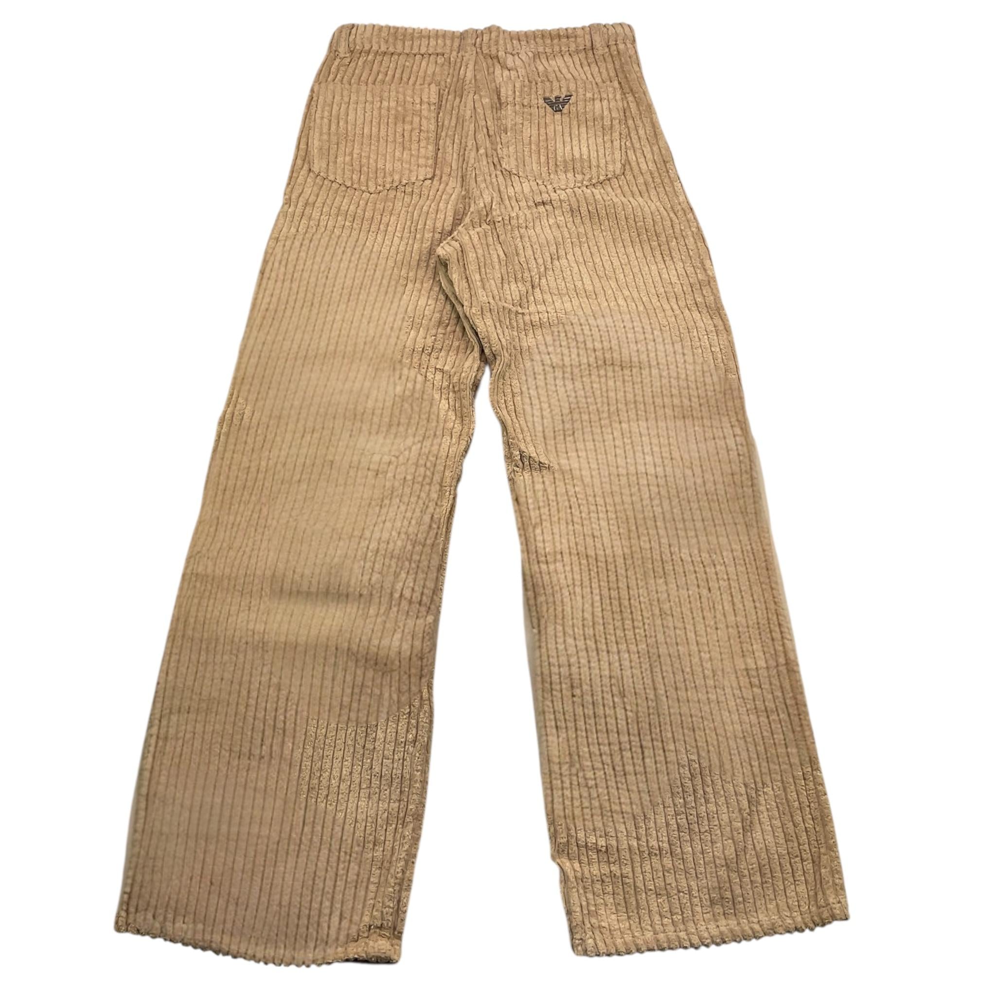 EMPORIO ARMANI pantalone tina unita modello palazzo Beige per Bambino 6D3J28 BEIGE EMPORIO ARMANI 