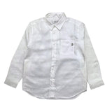 Dondup Plain Shirt With White Pocket For Boys