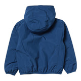 Save The Duck Two-Tone Reversible Jacket With Zip And Hood Blue/Orange For Boys