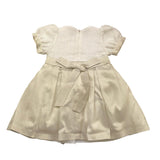 NINNAOH abito cerimnia tinta unita mezza manica Beige per Neonata I23AB36 BEIGE NINNAOH 