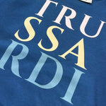 Trussardi Felpa Girocollo Tinta Unita con Stampa per Bambina TGP26016FE BLU TRUSSARDI 