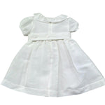 Le Bebe Abito Mezza Manica Tinta Unita per Neonata LBG6319 BIANCO LE BEBE 