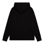 Dsquared2 Felpa Chiusa con Cappuccio Tinta Unita con Logo per Bambino DQ2802 NERO DSQUARED2 