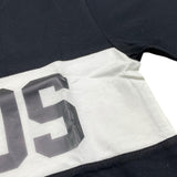 GCDS t-shirt girocollo tinta unita con stampa Nero per Bambina DOM005 NERO GCDS 
