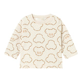 MAYORAL set 2 shirt bicolore con stampe Bianco/beige per Neonato 202911 BIANCO/BEIGE MAYORAL 