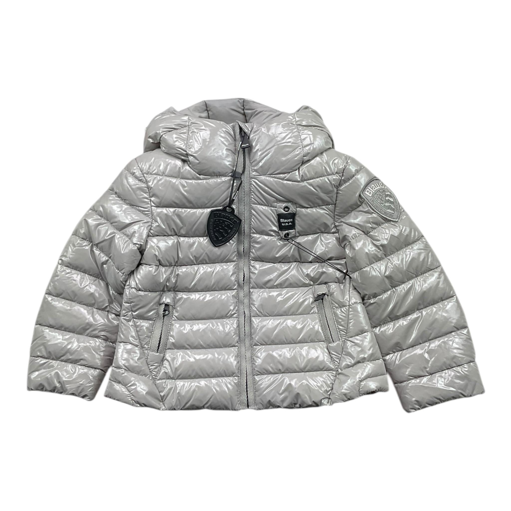 BLAUER giubbino tinta unita con zip e cappuccio Grigio per Neonato BR217961 GRIGIO BLAUER 
