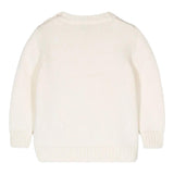 IL GUFO maglia tinta unita con ricami Panna per Neonato A24MA451EM109 PANNA IL GUFO 