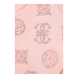 GUESS abito manica lunga tinta unita con brillantini e culotte Rosa per Neonata A4YK08KA6V4 ROSA GUESS 