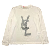 Vicolo Shirt Crew Neck Solid Color With Contrast Print Cream For Girls