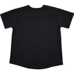 Paolo Pecora T-Shirt Girocollo Tinta Unita con Stampa per Bambino PP4354 NERO PAOLO PECORA 