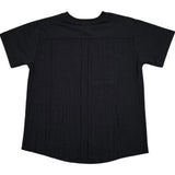 Paolo Pecora T-Shirt Girocollo Tinta Unita con Stampa per Bambino PP4354 NERO PAOLO PECORA 
