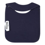 MOSCHINO set cappello-bavetta tinta unita Blu per Neonato MUY079 BLU MOSCHINO 